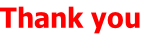 Thank you
